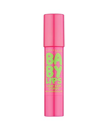 Maybelline New York lip care Baby Lips Balm Crayon Strawberry Pop 15 1 pack (1 x 3 ml) 15 Strawberry 1 piece (1 pack)