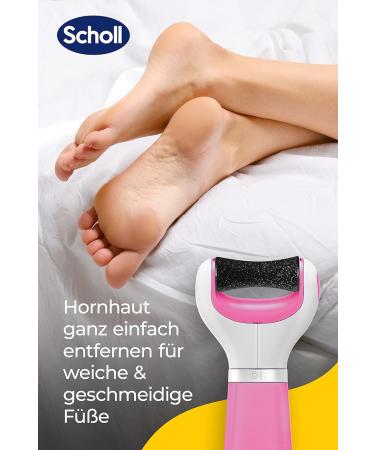Buy SCHOLL EXPERTCARE Electric Callus Remover - Express Pedi for Silky Soft Feet | Heel Roller in Pink - International Shipping Available! - Buy Online on GoSupps.com