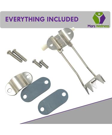 2-Pack Heavy Duty Metal 4-Prong Retractable Ice Cane Tip Attachment for Safer Walking in Ice and Snow - Buy Online on GoSupps.com