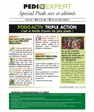 Pediexpert Cream PodoActiv Triple Action - Complete Pedicure Care for Healthy Feet | Buy Internationally - Buy Online on GoSupps.com