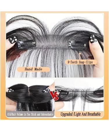 Bangs Hair Clip Natural Human Hair Clip-In Bangs Hairline Replacement Lanugo Bangs Hand Woven Hair Bangs with Sideburns Clip in Hair Extensions Bangs Clip in Hair - Buy Online on GoSupps.com