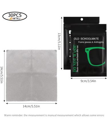 JSMTKJ Anti-Fog Cloth for Glasses - 30 Reusable Cleaning Wipes for Anti-Fogging Motorcycle Helmets Camera Lenses & Eyewear - Buy Online on GoSupps.com