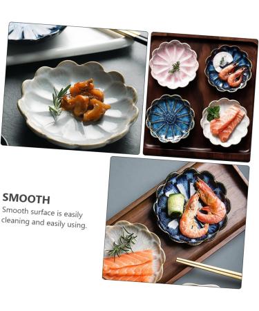 ABOOFAN 3pcs Dipping Dish Ceramic Dipping Bowls Dipping Sauce Bowl Leaf Sauce Dish Side Dish Bowl Serving Dish Vinegar Plate Wasabi Dish Food Sauce Dish Ceramics Mini Tea Bag re-usable - Buy Online on GoSupps.com
