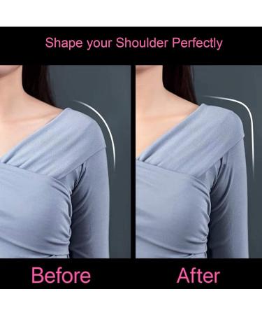 3 Pairs Soft Reusable Silicone Shoulder Push-Up Pads - Breathable Anti-Slip Enhancer for Women & Girls - Transparent & Skin Options - Buy Online on GoSupps.com