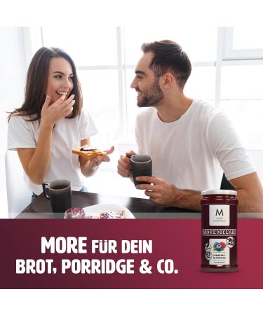 Buy MORE NUTRITION Moremelade 4x240g - Raspberry Blueberry Light Fruit Spread | International Shipping Available - Buy Online on GoSupps.com