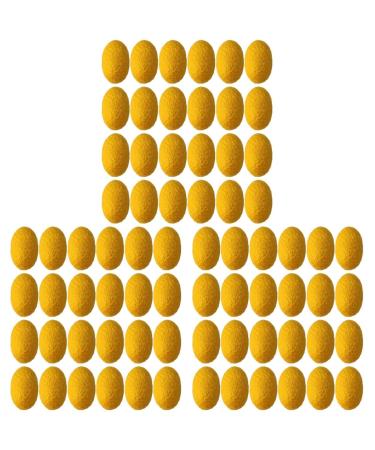 Beaupretty 150 Pcs Wrinkle Removal Beauty Scrub Face Cleansing Cocoons Ball Silk Facial Scrub Cocoons Facial Balls Decor To Open Silk 2.7x2cmx3pcs Yellowx3pcs
