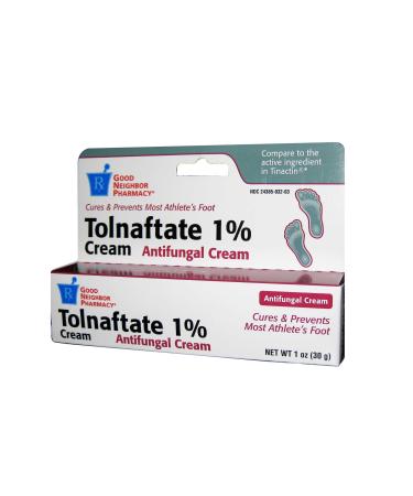 GNP Tolnaftate Cream 1% Cures & Prevents Most Athlete's Foot