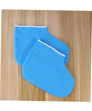 FRCOLOR 3pi ces Mitaine Mains Coton Couverture Isolante Pour Bain De Paraffine Th rapie Thermique Ensemble De Soins Bleu - Buy Online on GoSupps.com