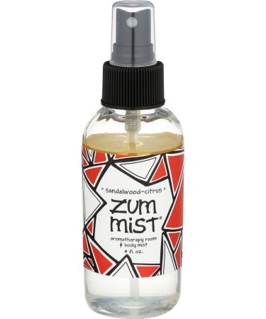 Indigo Wild Zum Mist Aromatherapy Room & Body Mist Sandalwood-Citrus 4 fl oz