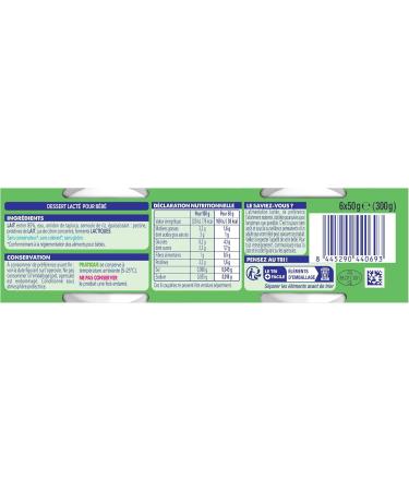 P'tit brewed mini nature without added sugars - from 4/6 months - 6 x 50 g - Buy Online on GoSupps.com