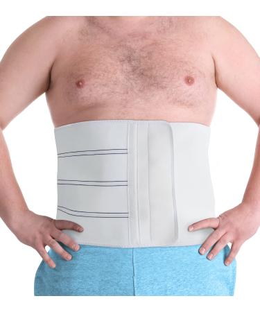 Plus Size Abdominal Binder Post Surgery Tummy Tuck | Postpartum Belly Band Wrap | C Section Belly Binder | Hysterectomy Stomach Compression Hernia Belt For Women & Men | Fajas Postparto Para Mujer |XL