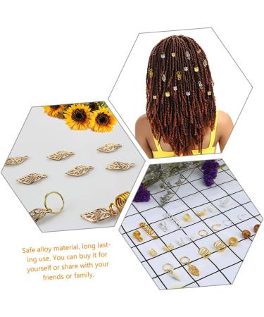 minkissy 3 Boxes Wig Dreadlock Pendant Dreadlock Jewelry Parting Combs for Braiding Hair Beads for Hair Pirate Jewelry Hair Beads Braids Wig Hair Braiding Jewelry Tube Beads Alloy Metal - Buy Online on GoSupps.com