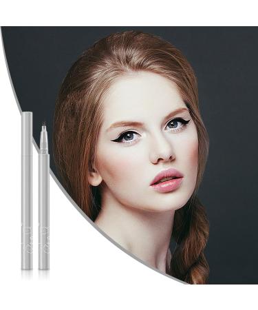 Eye Liner Pencil Double Tip Eyelash Liner Eye Pencil Waterproof Long Lasting Black Make Up Pens Lower Eyelash Pencil for Women Makeup Adults Gray Brown - Buy Online on GoSupps.com