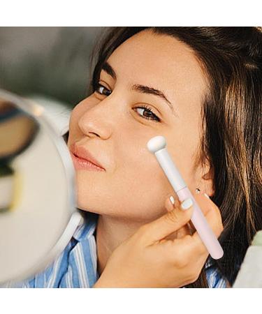 Mushroom Head Makeup Brush Applicator Concealer Brush - Applicator Concealer Brush Sponge Powder Brushes Mushroom Makeup Sponge Puff for Eyelid Women Face - Buy Online on GoSupps.com