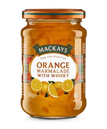 Mackays Orange Marmalade with Whisky Bitter Orange Marmalade with Whisky 340g imported by Shestore24 1x 340G Whisky