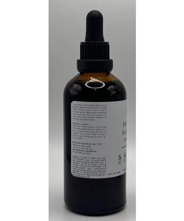 Elderberry Herbal Tincture Liquid Extract Hand Crafted Natural Medicine Remedies Herb Formula Drops Non-GMO Vegan Gluten Free No Fillers (Sambucus nigra) (100 ml (Pack of 1)) - Buy Online on GoSupps.com