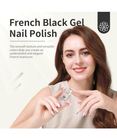 Saviland Nail Stamper Kit with Gel Polish - Easy to Use French Manicure Nail Art Set - Buy Online on GoSupps.com