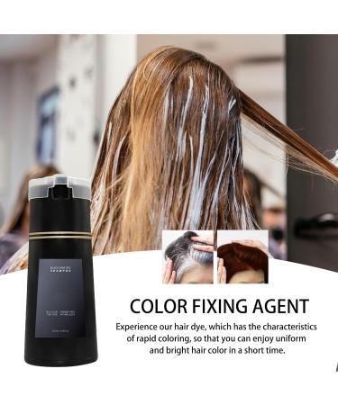 Nova Hair Dye Shampoo Hair Instant Dye Shampoo for Gray Hair Long Lasting Hair Dying Shampoo for Men Women (Black) - Buy Online on GoSupps.com
