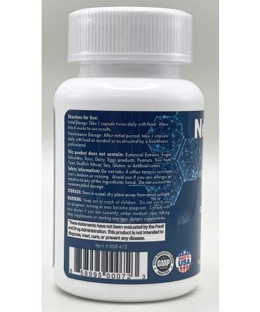 Advanced Natural Supplement for Long-Lasting Pain Relief Nerve Damage Tennis Elbow Sciatica Neuropathy & Migraines - Buy Online on GoSupps.com