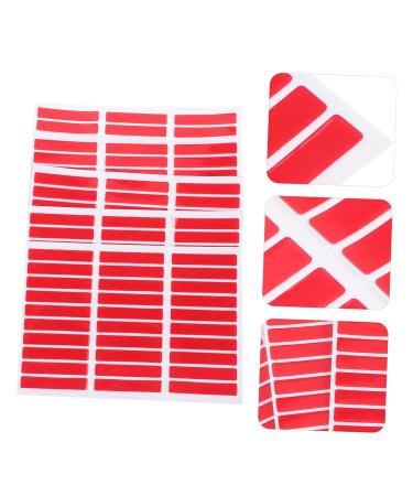 Housoutil 5 Sheets Double Side Tape Nail Display Tape Double-sided Nail Tape Two Sided Tape Heavy Duty Tape Carpet Tape Press on Nail Sticky Tabs Nail Piece Plastic Nail Glue Red - Buy Online on GoSupps.com
