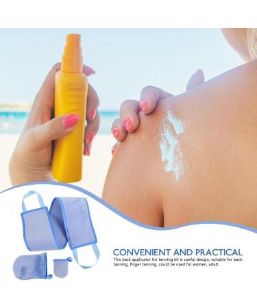 POPETPOP 1 Set Gloves Tanning Back Applicator with Handles Lotion Back Applicator Tanning Back Applicator for Tanning Lotion Back Applicator for Women Flocking Self Tan - Buy Online on GoSupps.com