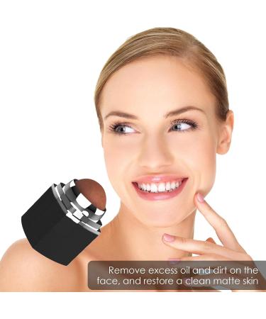 1PC Oil-absorbing Volcanic Roller Reusable Face Oil Control Tool Oil Control Blotting Tool Portable Oil Absorbing Ball Volcanic Stone Roller 2 - Buy Online on GoSupps.com