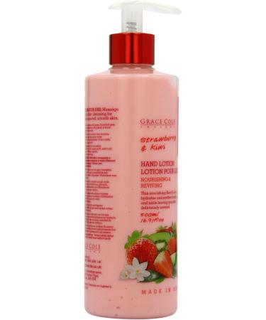 Grace Cole Fruit Works Strawberry and Kiwi Hand Lotion 500ml - Buy Online on GoSupps.com