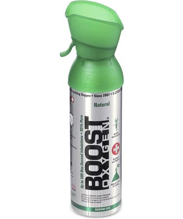 Boost Oxygen 5L Natural Canister 5-Pack for High Altitudes, Athletes - Flavorless - Buy Online on GoSupps.com