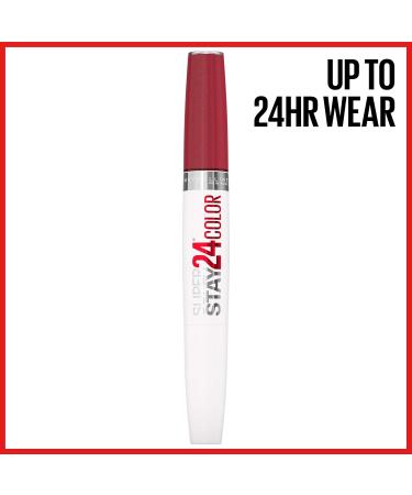 Maybelline Super Stay 24 Long Lasting Liquid Lipstick & Lip Balm Kit - City Ablaze | International Shipping Available - Buy Online on GoSupps.com