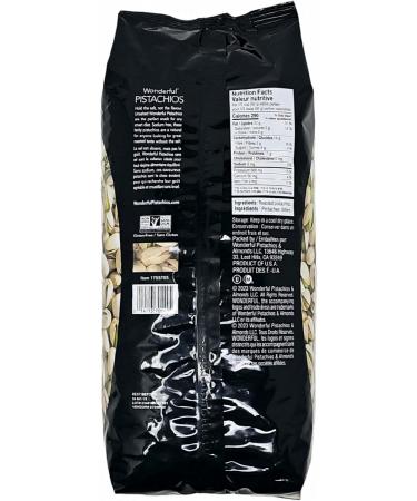 Wonderful Pistachios In Shell No Salt 1.36 kg - Buy Online on GoSupps.com