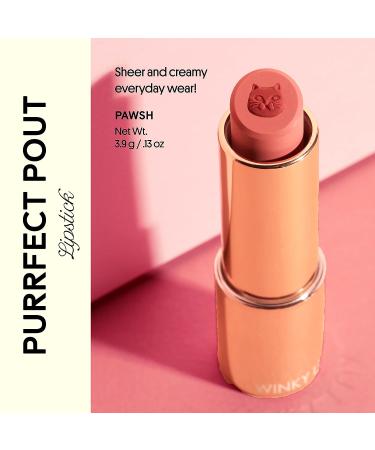 Winky Lux Purrfect Pout Lip Stain - Semi-Sheer Finish Natural Lipstick - Buy Online on GoSupps.com