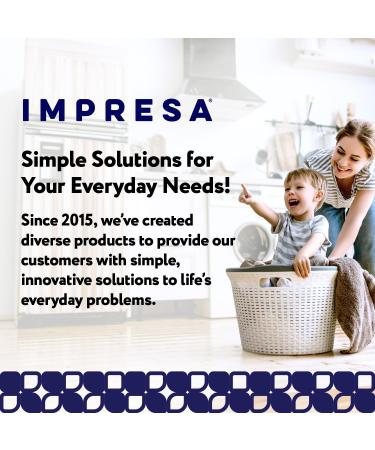 IMPRESA Concentrated Wine Glass Cleaner - Streak-Free Unscented Removes Water Spots & Stains - Perfect for Wine Lovers - Made in USA - Buy Online on GoSupps.com