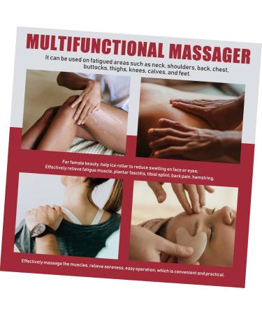 Minkissy Roller Massage Ball - Facial Massager Mini Globe Face Roller Stainless Steel Manual Massage Tool | 6.5x6.5cm Multiple Colors Available - Best for Skincare & Relaxation - Buy Online on GoSupps.com