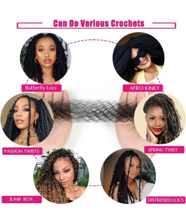 Springy Afro Twist Hair 28 Inch Cuban Twist Hair 3 Packs Marley Twist Braiding Hair Pre-separated Spring Twist Hair Wrapping Hair for Soft Locs Cuban Twist Crochet Hair for Women (28Inch-3Pcs-1B#) - Buy Online on GoSupps.com