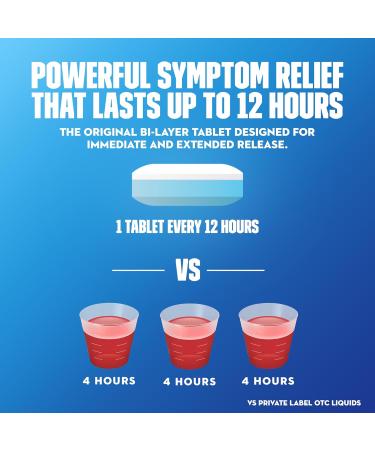 Mucinex 12 Hour Maximum Strength 1200 mg Guaifenesin Extended-Release Tablets for Excess Mucus Relief Expectorant Aids Excess Mucus Removal Chest Congestion Relief for Adults 48 Tablets New - Buy Online on GoSupps.com
