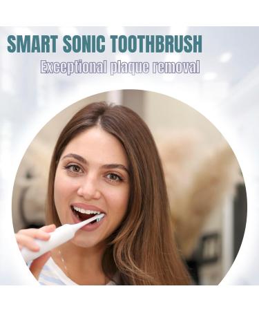 Sonic Whitening Electric Toothbrush - 5 Modes Smart Timer Exceptional Plaque Removal Rechargeable & IPX7 Waterproof - Shop Internationally - Buy Online on GoSupps.com