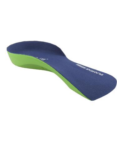 PRO 11 WELLBEING 3/4 Insoles for Plantar Fasciitis & Over-Pronation - Size 5/6.5 UK (Green) - Buy Online on GoSupps.com