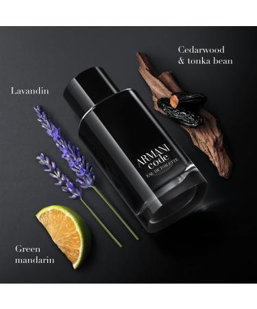 Armani Beauty- Code - Eau de Toilette - Cologne for Men - Ambery Woody Fragrance - Citrus Lavandin Tonka Bean Notes REFILL - 5.0 Fl Oz - Buy Online on GoSupps.com
