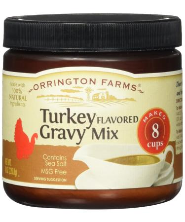 Orrington Farms Turkey Flavored Gravy Mix, 8 Ounce Turkey Gravy 8 Ounce (Pack of 1)
