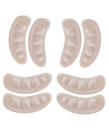 FOMIYES 12 Pairs Non-Slip Stickers Heel Insoles Metatarsal Pads Forefoot Cushion Inserts Cushion High Heels Relief Breathable Heel Stickers Sole Grip Pads Kids Flannel Front Feet Follow up