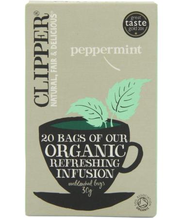Clipper Organic Peppermint Tea Bags 20S 30G - Buy Online on GoSupps.com