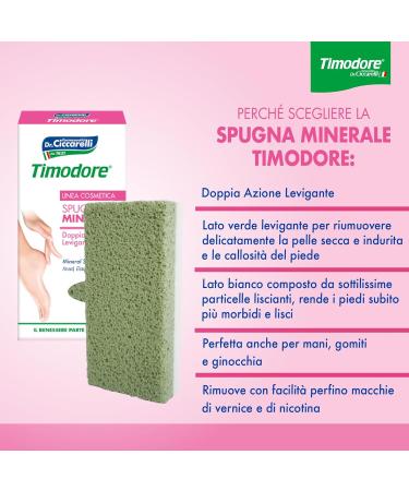 TIMODORE Double Action Mineral Sponge - 40 - Buy Online on GoSupps.com