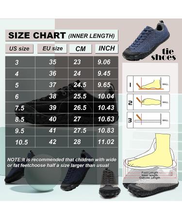 ASHION Boys Hiking Shoes | Wide Toe Box | Lightweight Athletic Sneaker | Deep Blue 1021 - Buy Online on GoSupps.com