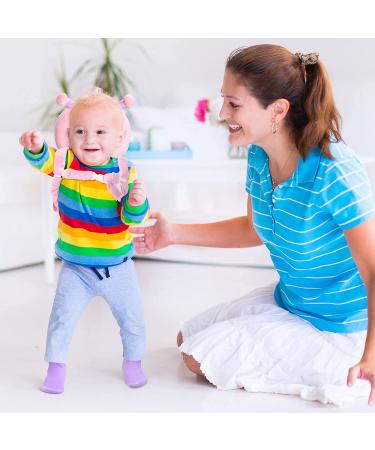 Baby Protection Set: Head Cushion Backpack + Knee Pads + Safety Socks - Butterfly Style - Buy Online on GoSupps.com