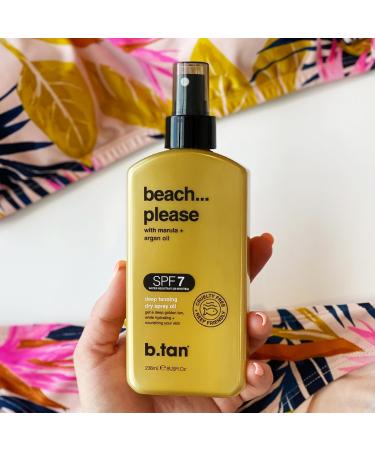 Deep Bronze Tanning Dry Spray with SPF 7 - 8 fl oz | Golden Tan | International Shipping Available - Buy Online on GoSupps.com