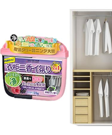 Closet Deodorizer Odor Eliminator | Closet Odor Freshener Odor Eliminating & Deodorizing Box Safer Odor Relief for Small Spaces Natural Odor Eliminator Odor Absorbers for Home Klufo blackberries - Buy Online on GoSupps.com