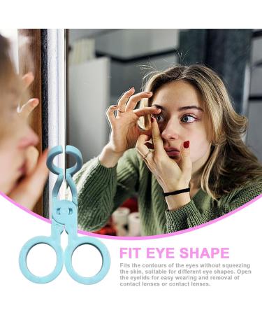 Invisible Remover Tool - Invisible Lens Eyelid Stretcher | Eyelid Stretcher for Invisible Lens Invisible Lens Insertion or Remover Eye-Opening Clips Tool Blue - Buy Online on GoSupps.com
