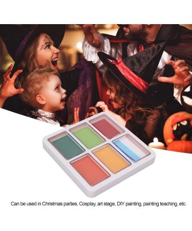  YIZISECCE Face and body paint 8 colors 6 water-activated grids 38.6 g for Christmas parties - Buy Online on GoSupps.com