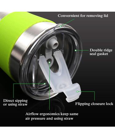 Rommeka Toddler Cups: Stainless Steel Kids Sippy Cups 5 Pack - 12oz with Straws & Lids - Buy Online on GoSupps.com