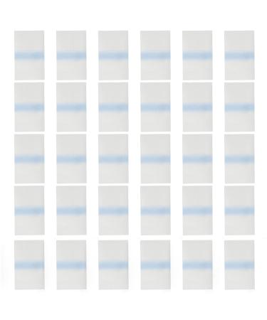 TITA-DONG 30pcs Silicone Ear Patch, Shower Ear Sticker, Adhesive Transparent PU Film Waterproof Ear Stickers for Adults Children, Easy to Remove Ear Protector for All Skin Types